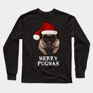 Merry Pugmas Long Sleeve T-Shirt